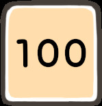 Icon for 100 moves