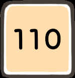 Icon for 110 moves