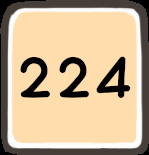 Icon for 224 moves