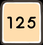 Icon for 125 moves