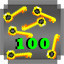 Hunted 100 monsters