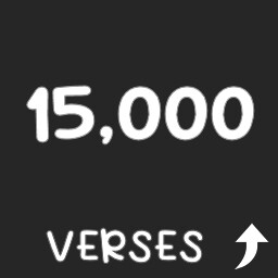 15,000 Verses