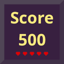 Score 500 No Hit