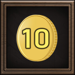 Icon for 10 Coins!