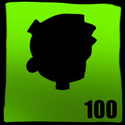 Icon for Pickup 100 zombie heads