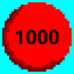 Icon for 1000 Clicks!