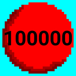 Icon for 100000 Clicks!