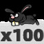 Icon for 100次