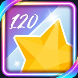 120 Yellow Stars