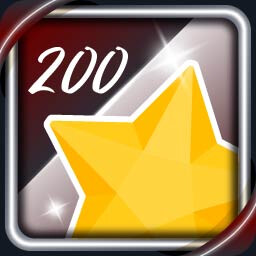 200 Yellow Stars