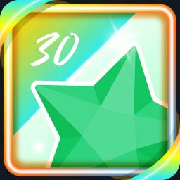 30 Green Stars