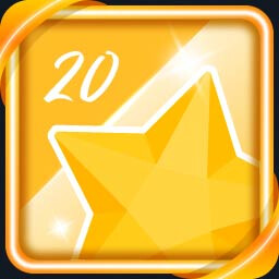 20 Yellow Stars