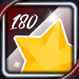 180 Yellow Stars