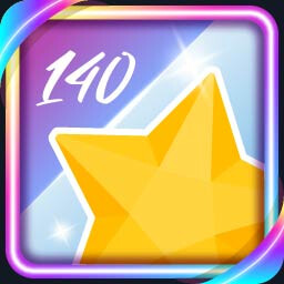 140 Yellow Stars