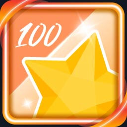 100 Yellow Stars