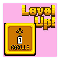 LevelUp Rerolls +1