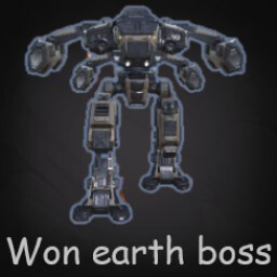 Earth boss defeated