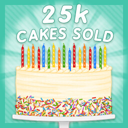 25,000 Cakes Sold!