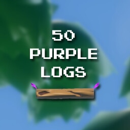 50 Purple Logs