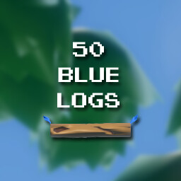 50 Blue Logs
