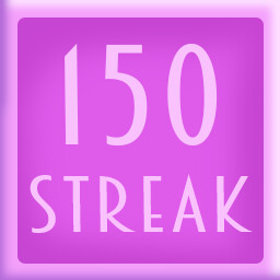 Icon for 150 Streak