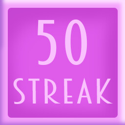 Icon for 50 Streak