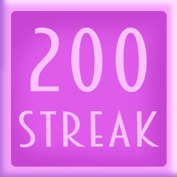 Icon for 200 Streak