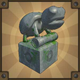 nuclear turtle statue