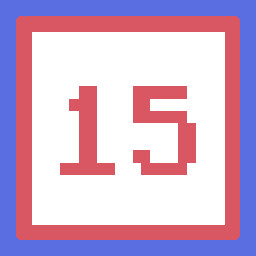 Hit a streak of 15 home runs achievement icon for Super Psycho Baseball