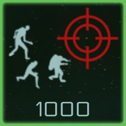 1000 Zombies Killed!