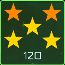 Experience Level 120 Exalted Upgrade Awarded