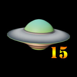 Icon for Click 15 UFOs