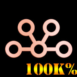 Icon for 100,000 influence