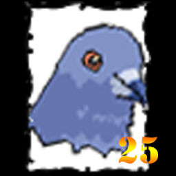 25 pigeons