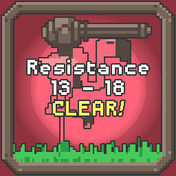 Resistance 13-18 clear!