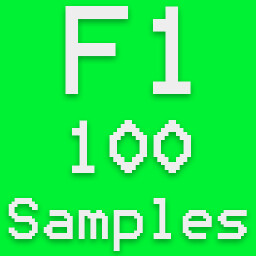 Collected 100x F1 Samples