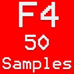 Collected 50x F4 Samples