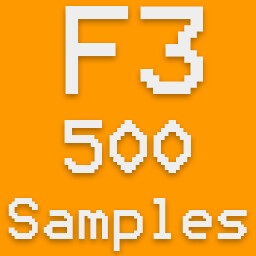 Collected 500x F3 Samples