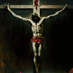 Icon for The crucifixion