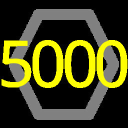 5000 HEXAGON levels cleared