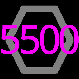 5500 HEXAGON levels cleared