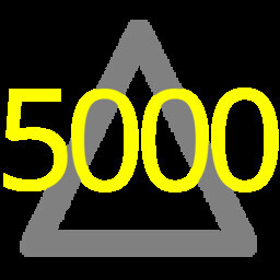 5000 TRIANGLE levels cleared