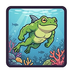 Apex Amphibian achievement icon for Leap of Legends