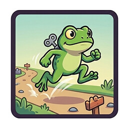 Never Stop Hopping achievement icon for Leap of Legends