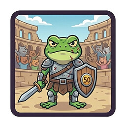 Arena Veteran achievement icon for Leap of Legends