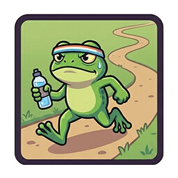 Marathon Frog achievement icon for Leap of Legends