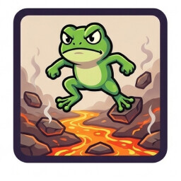 The Floor Is Lava achievement icon for Leap of Legends