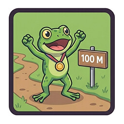 First Hundred achievement icon for Leap of Legends