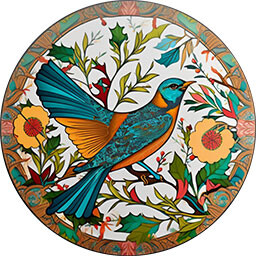 Bird Collection Plate 6