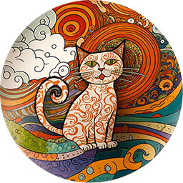 Kitty Collection Plate 14